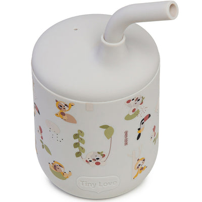 Copo Com Canudo Infantil Tiny Love Boho Chic - Resistente e prático Copo Com Canudo Infantil Tiny Love Boho Chic - Resistente e prático
